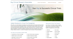 Desktop Screenshot of keyclinical.com